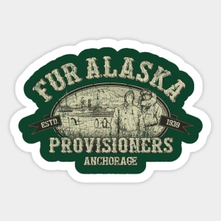 Fur Alaska Provisioners 1939 Sticker